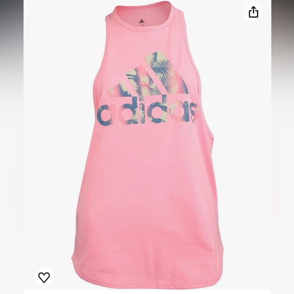 adidas Women's Tropic Tank Top, Light Pink - Picture 2 of 5